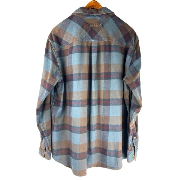 Legendary Whitetails Plaid Flannel Button down Shirt, Men's Size Large - Picture 7 of 15